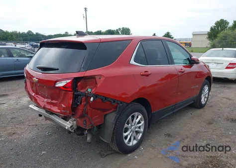 2020 Chevrolet Equinox Awd Lt 1.5L Turbo из США, поврежденный, VIN 2GNAXUEV8L6153689
